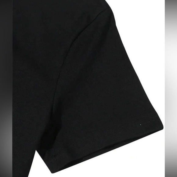 Christian He Is Risen Graphic Tee Matthew 28:6 Short Sleeve Black Pink Easter - Picture 5 of 5